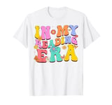 In My Reading Era Book Funny Book Reader Retro Groovy T-Shirt