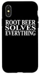 iPhone X/XS Root Beer Apparel | Unique Funny Beers Lover Design Case