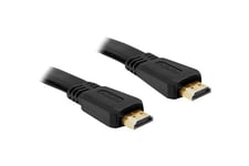 Delock High Speed HDMI with Ethernet - HDMI-kabel med Ethernet - 2 m