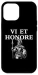 Coque pour iPhone 12 Pro Max Vi et Honore Gladiator Force et Honneur