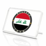 Iraq Baghdad Vinyl Classic Fridge Magnet - Awesome Colored Stars Cool Gift #5620