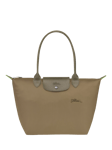 Longchamp Le Pliage Green Recycled Canvas Small Tote Bag