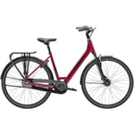 Cityhybrid Trek District 2 Lowstep Rage Red Satin XL 2025