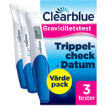 Clearblue Ultra Early Pregnancy test 3 tests (1 digital 2 visual)