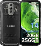 DOOGEE Blade10 Ultra Rugged Smartphone Android 14, 20GB+256GB/2TB TF, 50MP Body,