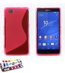 Coque Souple Ultra-Slim SONY XPERIA Z3 COMPACT [Le S Premium] [Rose] de MUZZANO + STYLET et CHIFFON MUZZANO® OFFERTS - La Protection Antichoc ULTIME, ELEGANTE ET DURABLE pour votre SONY XPERIA Z3 COMPACT