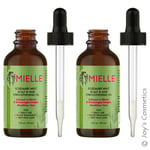 2 MIELLE ORGANICS Rosemary Mint Scalp & Hair Strengthening Oil - "2 Pieces Set"