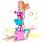 Balance Car with Chelsea Barbie Doll Musical and Lights Toy For Kids Girls