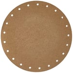 Rayher Fond de panier à tisser, rond 15cm ø, trous ø 3mm MDF, 6129200