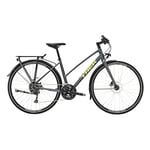 Trek FX 2 Disc EQ Stagger Satin Lithium Grey M  Grå Recycle - Cykel-Recycle - Hybrid Cykel-Recycle