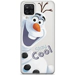 ERT GROUP Coque de téléphone Portable pour Samsung A12 / M12 Original et sous Licence Officielle Disney Motif Olaf 001 Parfaitement adapté à la Forme du téléphone Portable, partiel imprimé