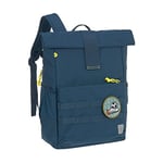 LÄSSIG Sac à dos pour enfants avec sangle de poitrine Sac à dos de loisirs hydrofuge, 12 litres/Medium Rolltop Backpack bleu