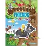 My Woodland Friends Coloring Book Perfect For Children Of All Ages