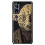 ERT GROUP Coque de téléphone Portable pour Xiaomi MI Note 10 / MI Note 10 Pro Original et sous Licence Officielle Star Wars Motif Yoda 004 adapté à la Forme du téléphone Portable, Coque en TPU