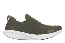 MBT M400 Slip on Women's Sneakers Without Laces. Baskets de Marche anatomiques et Confortables. Chaussures physiologiques de Confort et de stabilité à Semelle basculante. Baskets Modernes. Vert