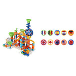 VTech – Marble Rush, Circuit à Billes - Ultimate Set Electronic XL100E – Construction - Dès 4 Ans + Pack De 10 Marblebilles - Accessoires Marble Rush, Circuit De Billes