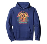 Fredericktown Pennsylvania Respect the Locals Bigfoot Sasqua Pullover Hoodie