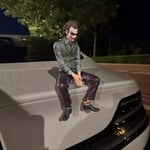 DC Comics The Joker Figure Car Accessory - Car Mounted Joker The Dark Figure 9in