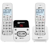 Amplidect 295-2 Amplified (30dB) Cordless Twin Pack Telephones