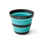 Sea to Summit Frontier Ultralight Collapsible 12 Ounce Camp Cup, Aqua Sea Blue