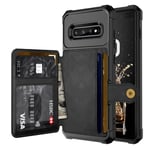 Tough Multi-slot Skal Samsung Galaxy S10 Plus Svart