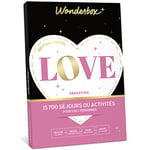 Wonderbox - Coffret Cadeau Saint Valentin - LOVE SENSATION - 18 000 activités