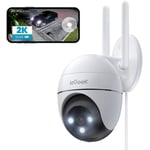 ieGeek 2K Camera Surveillance WiFi Exterieure 360° Camera IP Détection Humaine
