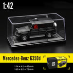 CCA 1:43 Toyota SUPRA BMW M850I Audi r8 Spyder Mercedes-Benz G350D automalli kypärällä akryylilaatikko metalliseos autolelu