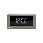 Karlsson Boxed LED Vekkeklokke KA5868GR - Unisex - Kvarts urverk