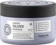 Maria Nila Sheer Silver Masque För Blont Och Blekt Hår 250Ml