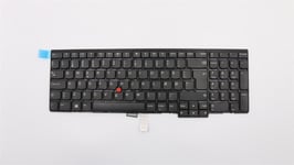 Lenovo ThinkPad L570 Keyboard Danish Black 01AX619