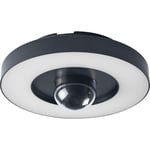 Ledvance Smart+ Wifi Circle taklampe, kamera, hvit lysfarge