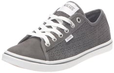 Vans Ferris Lo Pro, Baskets Mode Femme - Gris (Perf Suede/Pewter), 38.5 EU