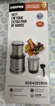 Geepas 200W Coffee Grinder Food Processor Electric Wet & Dry Spice Nuts Grinder