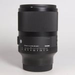 Sigma Used 35mm f/1.4 DG DN Art Lens For Sony E