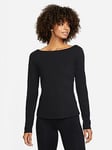 Nike Yoga Dri-Fit Luxe Women'S Long-Sleeve Top - Black/Multi