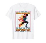 Let Us Run With Endurance The Race Marathon Running T-Shirt