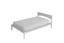 Italian Bed Linen MB Home Italy, Protège-Matelas, Polyester + biocéramique, 1 Place et Demie 120x200 cm