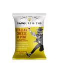 SAVOURSMITHS Italian Cheese & Port Luxury English Potato Crisps 40g x 24