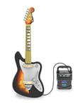 Cefa Toys - Guitare électrique avec amplificateur Jam Hero, avec 4 Types de Guitare, Acoustique, Stratocaster, Telecaster et métal, avec lumière, Sangle, amplificateur Bluetooth et entrée Audio