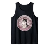 Help Save the Environment: Eat Plastic – A Cute Cat Meme Tank Top