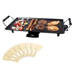 2000W Teppanyaki Grill Electric Quest Healthy Cooking Kitchen Appliance