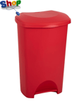 Prestige 50  Litre  Recycling  Commercial  Utility  Waste  Trash  Pedal  Bin ,