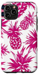 Coque pour iPhone 11 Pro Festive Tropical Ananas Coque de téléphone Motif Noël