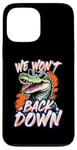 Coque pour iPhone 13 Pro Max We Won't Back Down Vintage Swamp Gator