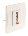 Diwone – Telephone Plug with 8 Power Bolts + Claws - White