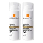 LA ROCHE POSAY Anthelios Age Correct Soin Solaire Quotidien SPF 50 Crème 2x50 ml