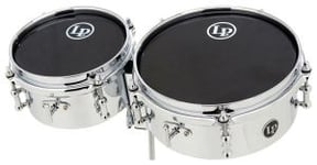 Latinpercussion Mini Timbales/Chrome Plated Steel