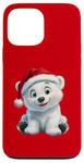 Coque pour iPhone 13 Pro Max Holiday Polar Bear