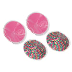 2 Pairs Round Colorful Sequin Nipple Covers Adhesive Nipple Bra Sticker Cove GFL